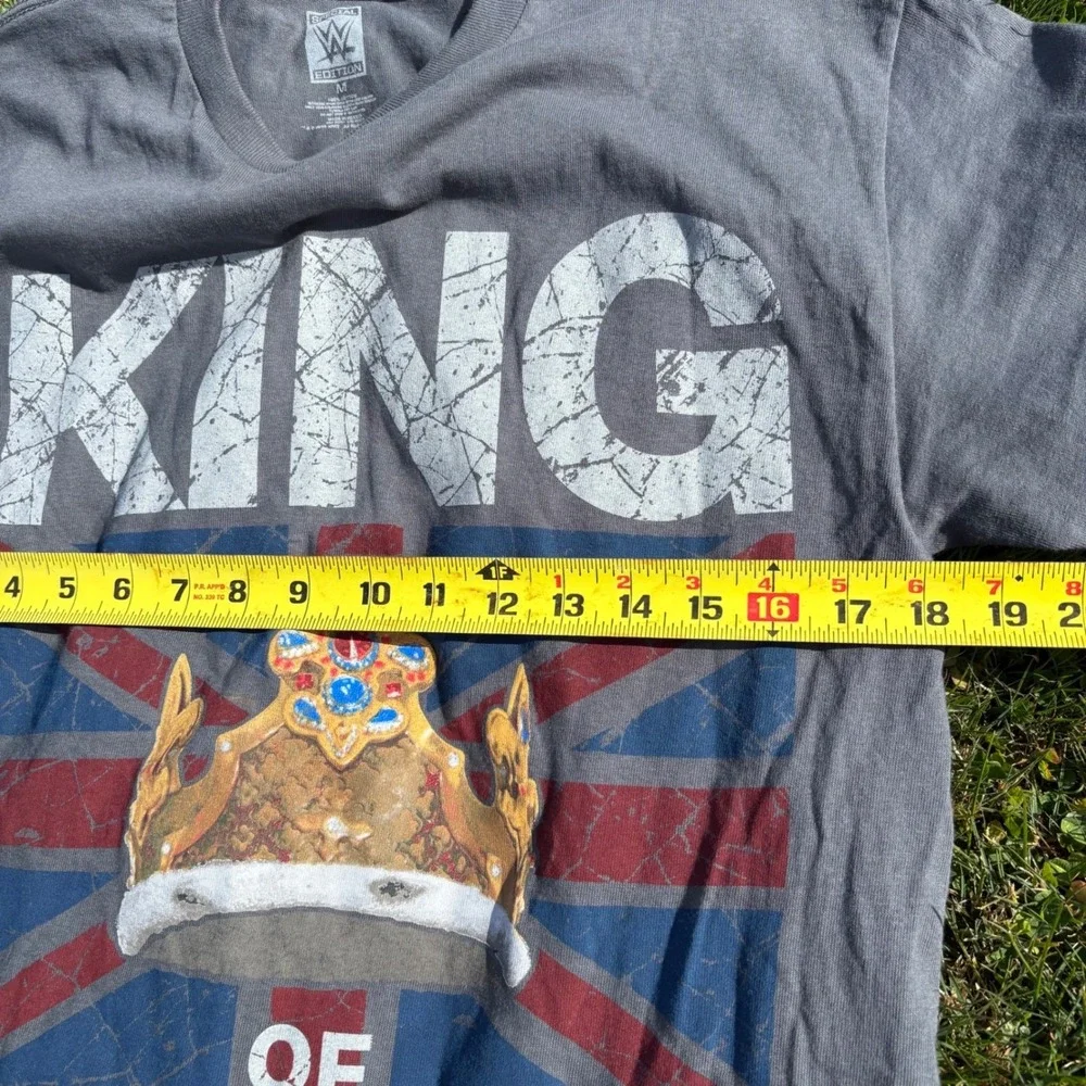 WWE King Barrett Bad News Union‎ Jack Graphic T Shirt Mens Medium